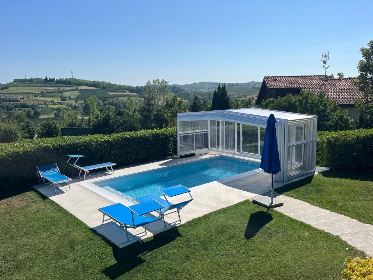 Ferienwohnung La Casa Blu Montegrosso dʼAsti Exterior foto
