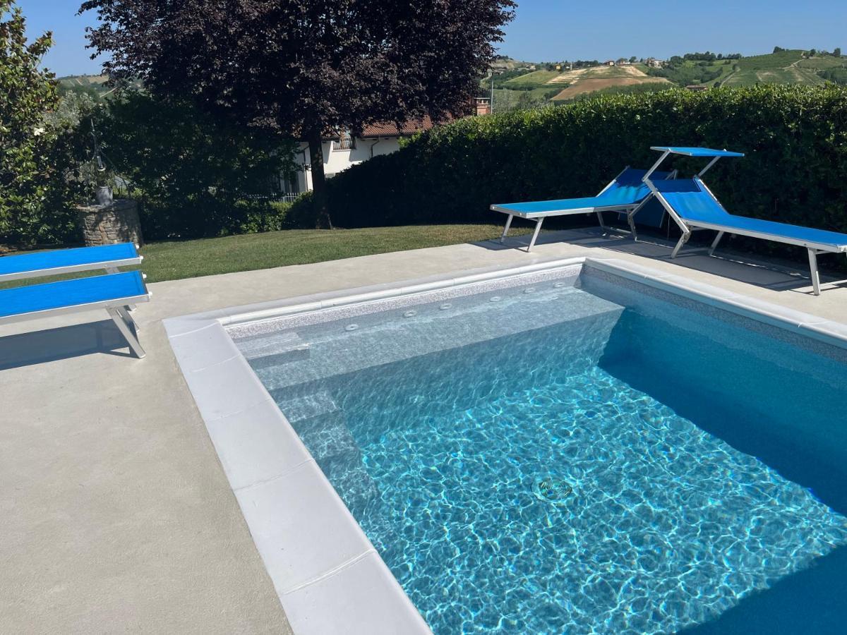 Ferienwohnung La Casa Blu Montegrosso dʼAsti Exterior foto