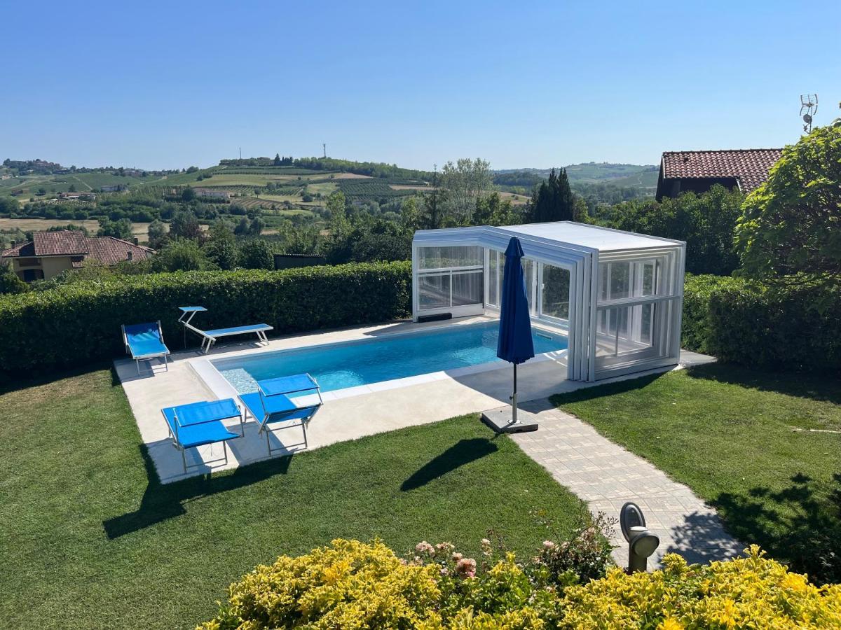 Ferienwohnung La Casa Blu Montegrosso dʼAsti Exterior foto